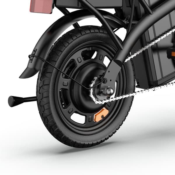 URLIFE F1L Elcykel för vuxna 250W Elcykel 48V 7.5AH 14” Däck Elcykel Ren elektrisk räckvidd 28-41 ± 3km