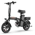 Miniatyrbild 5 av 11: URLIFE F1L Elcykel för vuxna 250W Elcykel 48V 7.5AH 14” Däck Elcykel Pedalassistans