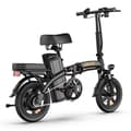 Miniatyrbild 1 av 11: URLIFE F1L Elcykel för vuxna 250W Elcykel 48V 7.5AH 14” Däck Elcykel Pedalassistans