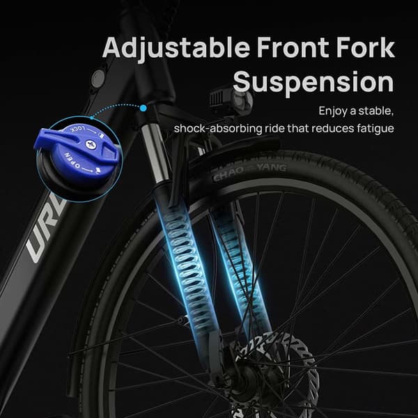 URLIFE E26 Elcykel För Vuxna 250W Motor Elcykel 48V 13AH 26” Däck Dam- och Herrpendlare Elcykel