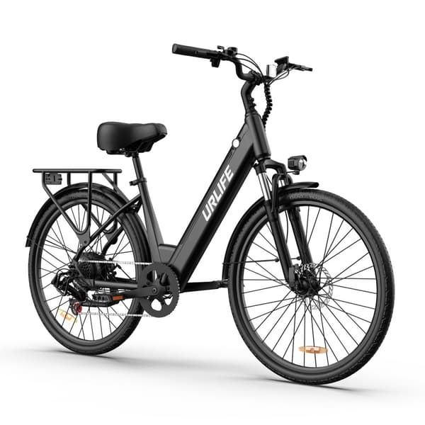URLIFE E26 Elcykel för vuxna 250W 26-tums däck Elcykel 48V13AH Terrängcykel Skivbromsar fram och bak
