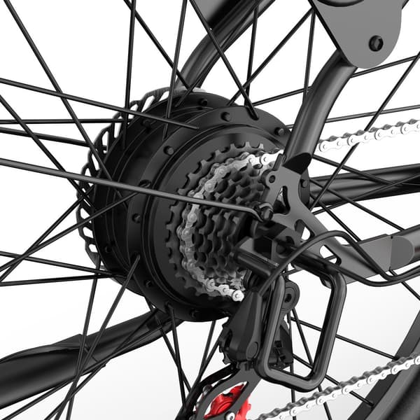URLIFE E26 Elcykel för vuxna 250W 26-tums däck Elcykel 48V13AH Terrängcykel Skivbromsar fram och bak