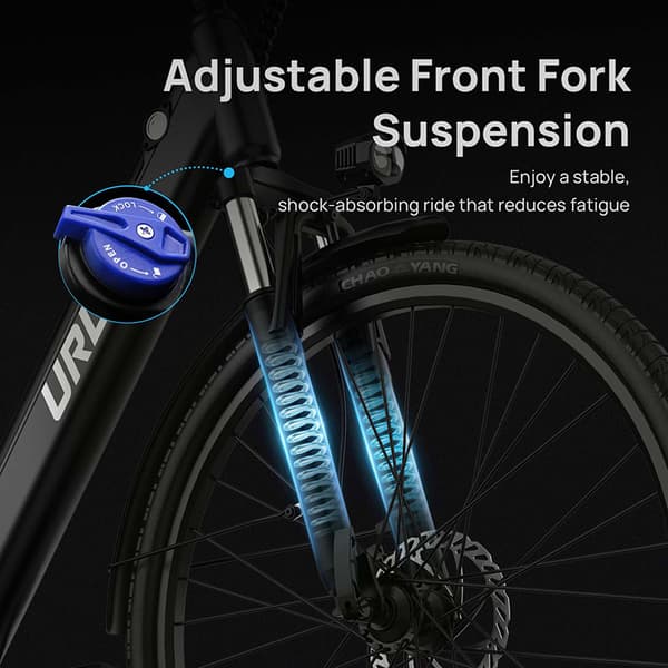 URLIFE E26 Elcykel för vuxna 250W 26-tums däck Elcykel 48V13AH Terrängcykel Skivbromsar fram och bak