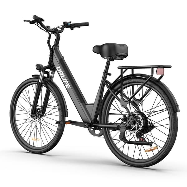URLIFE E26 Elcykel för vuxna 250W 26-tums däck Elcykel 48V13AH Terrängcykel Skivbromsar fram och bak