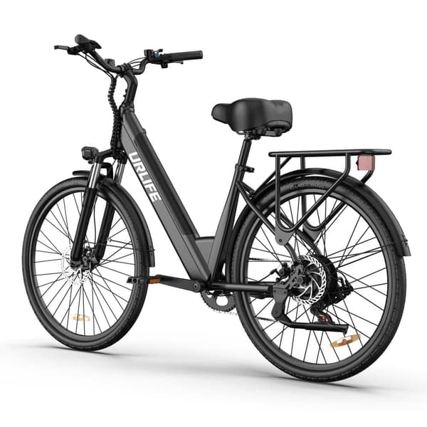 URLIFE E26 Elcykel för vuxna 250W 26-tums däck Elcykel 48V13AH Terrängcykel Skivbromsar fram och bak