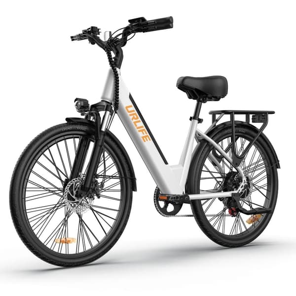 URLIFE E26 Elcykel För Vuxna 250W Motor Elcykel 48V 13AH 26” Däck Elcykel Instrumentdisplay LCD
