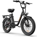 Miniatyrbild 3 av 11: URLIFE E20 Elcykel För Vuxna 250W Motor Elcykel 48V 13AH 20-tums Däck Stadspendlare Elcykel