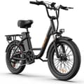 Miniatyrbild 3 av 11: URLIFE E20 Elcykel för vuxna 250W Motor 20-tums däck Elcykel 48V13AH Batteri Terrängcykel