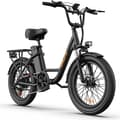 Pikkukuva 4 / 11: URLIFE E20 aikuisille tarkoitettu sähköpyörä 250 W, 20 tuuman renkailla, 48 V, 13 Ah, maastoon sopiva sähköpyörä, etu- ja takalevyjarrut