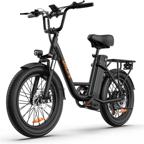 URLIFE E20 aikuisille tarkoitettu sähköpyörä 250 W, 20 tuuman renkailla, 48 V, 13 Ah, maastoon sopiva sähköpyörä, etu- ja takalevyjarrut