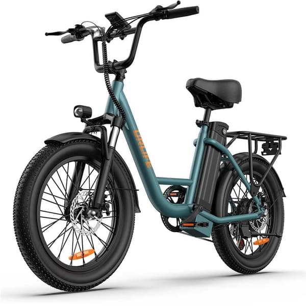 URLIFE E20 Elcykel 250W Motor Elcykel 20 Tum 48V13Ah Elstadscykel Stötdämpare Framgaffel