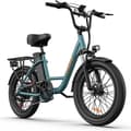 Miniatyrbild 4 av 11: URLIFE E20 Elcykel 250W Motor Elcykel 20 Tum 48V13Ah Elstadscykel Stötdämpare Framgaffel