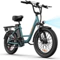 Miniatyrbild 6 av 11: URLIFE E20 Elcykel 250W Motor Elcykel 20 Tum 48V13Ah Elstadscykel Stötdämpare Framgaffel
