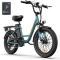 Miniatyrbild 7 av 11: URLIFE E20 Elcykel 250W Motor Elcykel 20 Tum 48V13Ah Elstadscykel Stötdämpare Framgaffel