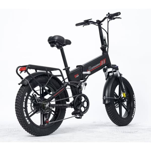 RANDRIDE YX20M Elcykel 1000W Motor 20*4.0'' Fat Däck Elcykel 45km/h Maxhastighet 48V 17Ah Batteri 80-90km Maxräckvidd 150kg Last