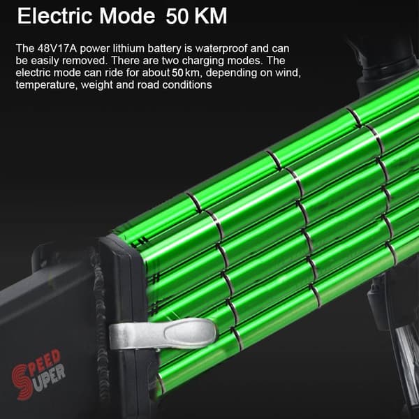 RANDRIDE YX20M Elcykel 1000W Motor 20*4.0'' Fat Däck Elcykel 45km/h Maxhastighet 48V 17Ah Batteri 80-90km Maxräckvidd 150kg Last