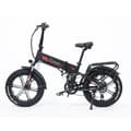Miniatyrbild 1 av 10: RANDRIDE YX20M Elcykel 1000W Motor 20*4.0'' Fat Däck Elcykel 45km/h Maxhastighet 48V 17Ah Batteri 80-90km Maxräckvidd 150kg Last