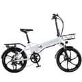Miniatyrbild 1 av 11: RANDRIDE YA20 Elcykel 500W 48V12.8AH Batteri Hopfällbar Stads-Elcykel Stadspendling 20” Elcykel för Vuxna