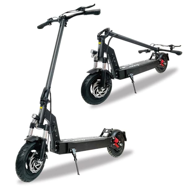 Drive Tron DT08 Vuxen elsparkcykel 1100W 48V13AH Hopfällbar Elsparkcykel för Stadspendling 10'' Terrängelsparkcykel