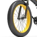 Miniatyrbild 6 av 8: BEZIOR X1500 Elcykel 1500W Stadsvägsmotor Elcykel 48V 12.8Ah Batteri 26 Tums Feta Däck Stads Elcykel