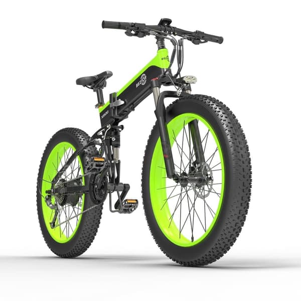 BEZIOR X1500 Elcykel 1500W Motor Elcykel 48V 12.8Ah 26” Fat Tires Elcykel Laddningstid 4-6H