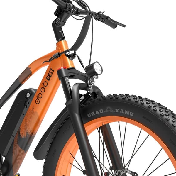 GOGOBEST GF600 PLUS Elcykel för vuxna 1000W Elcykel 48V20Ah 26” Elcykel med feta däck Maxhastighet 45 km/h