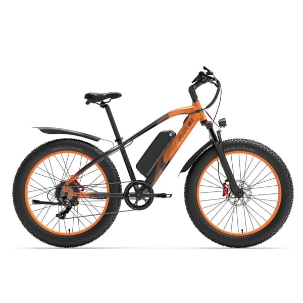 GOGOBEST GF600 PLUS Elcykel för vuxna 1000W Elcykel 48V20Ah 26” Elcykel med feta däck Maxhastighet 45 km/h