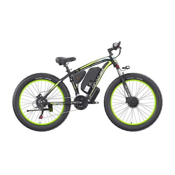 GOGOBEST-GF700 Elcykel för vuxna 1000W 48V18.2Ah Elcykel 26” Elcykel med feta däck och stadspendling