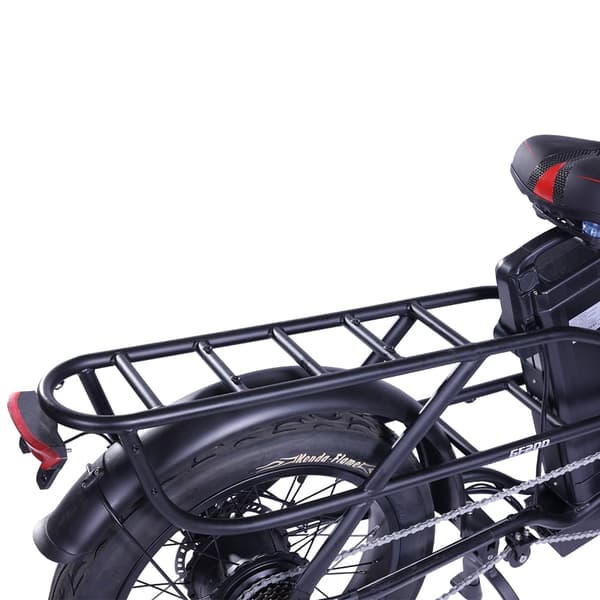 GOGOBEST GF200 Elcykel för vuxna 500W 48V15.6Ah Elcykel 20” Elcykel med feta däck, hydraulisk skivbroms