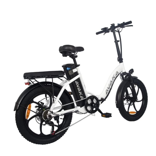AVAKA-BZ20 PLUS Elcykel Litiumbatteri 500W Integrerade däck Elcykel 36V18.2AH Stads-elcykel
