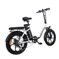 Miniatyrbild 3 av 11: AVAKA-BZ20 PLUS Elcykel Litiumbatteri 500W Integrerade däck Elcykel 36V18.2AH Stads-elcykel