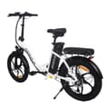 Miniatyrbild 4 av 11: AVAKA-BZ20 PLUS Elcykel Litiumbatteri 500W Integrerade däck Elcykel 36V18.2AH Stads-elcykel