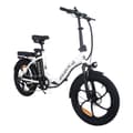 Miniatyrbild 5 av 11: AVAKA-BZ20 PLUS Elcykel Litiumbatteri 500W Integrerade däck Elcykel 36V18.2AH Stads-elcykel