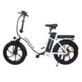 Miniatyrbild 6 av 11: AVAKA-BZ20 PLUS Elcykel Litiumbatteri 500W Integrerade däck Elcykel 36V18.2AH Stads-elcykel