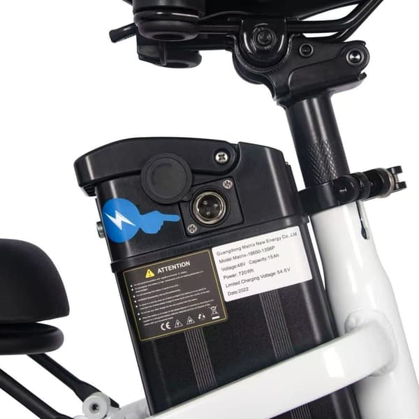 AVAKA-BZ20 PLUS Elcykel Litiumbatteri 500W Integrerade däck Elcykel 36V18.2AH Stads-elcykel