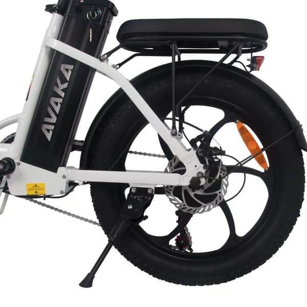 AVAKA-BZ20 PLUS Elcykel Litiumbatteri 500W Integrerade däck Elcykel 36V18.2AH Stads-elcykel