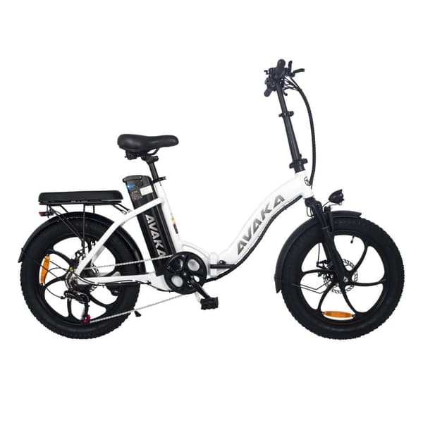 AVAKA-BZ20 PLUS Elcykel Litiumbatteri 500W Integrerade däck Elcykel 36V18.2AH Stads-elcykel