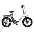 Miniatyrbild 2 av 11: AVAKA-BZ20 PLUS Elcykel Litiumbatteri 500W Integrerade däck Elcykel 36V18.2AH Stads-elcykel