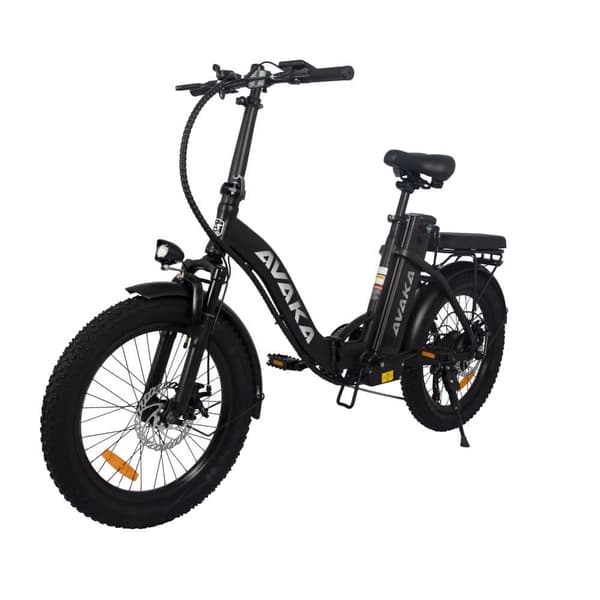 AVAKA-BZ20 PLUS Hopfällbar elcykel 500W elcykel 18,2Ah Elcykel för vuxna i staden Laddningstid 5–6 timmar
