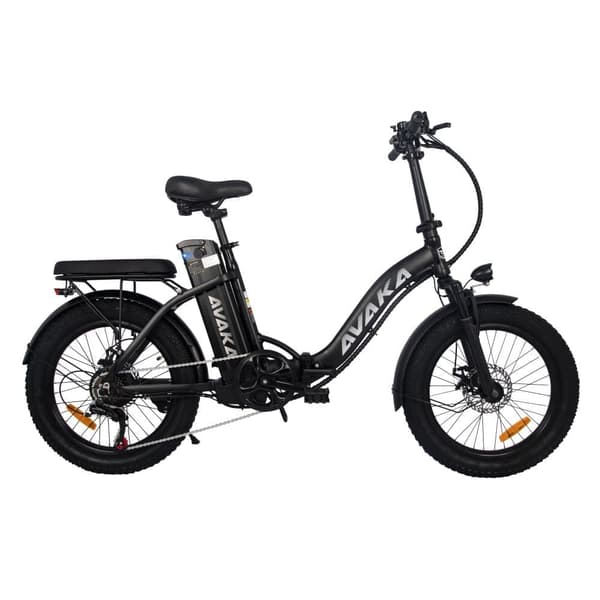 AVAKA-BZ20 PLUS Hopfällbar elcykel 500W elcykel 18,2Ah Elcykel för vuxna i staden Laddningstid 5–6 timmar
