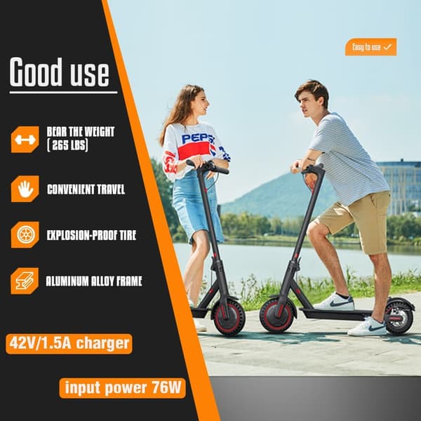 FREEBOY J-03 Elscooter för vuxna 350W elscooter 36V10.4AH elskateboard 8.5” däck hopfällbar elscooter