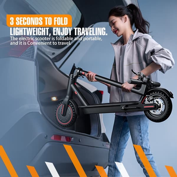 FREEBOY J-03 Elscooter för vuxna 350W elscooter 36V10.4AH elskateboard 8.5” däck hopfällbar elscooter
