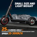 Miniatyrbild 6 av 11: FREEBOY J-03 Elscooter för vuxna 350W Hopfällbar 36V10.4AH Batteri Elskateboard 8.5” Däck Elscooter
