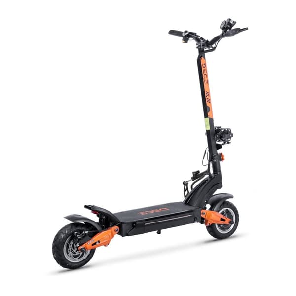 DECE DES19 Elscooter för vuxna 1600W*2 motor 60V23AH batteri 10” däck City Escooter