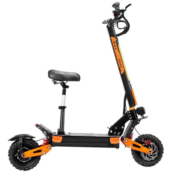VREOM Z36 Elscooter för vuxna 2800W Dubbelmotor Terrängscooter 60V28AH 11” Fat Tires Mountain Elscooter