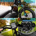 Miniatyrbild 4 av 6: KAISDA K2P PRO Elcykel för vuxna 250W motor Hopfällbar mountainbike 48V15Ah 20” däck Elcykel