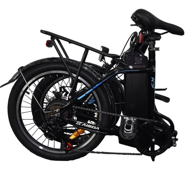 KAISDA K7 Elcykel för kvinnor, vuxna, 250W motor, 36V, 12,5Ah, 20” stadsdäck, elcykel