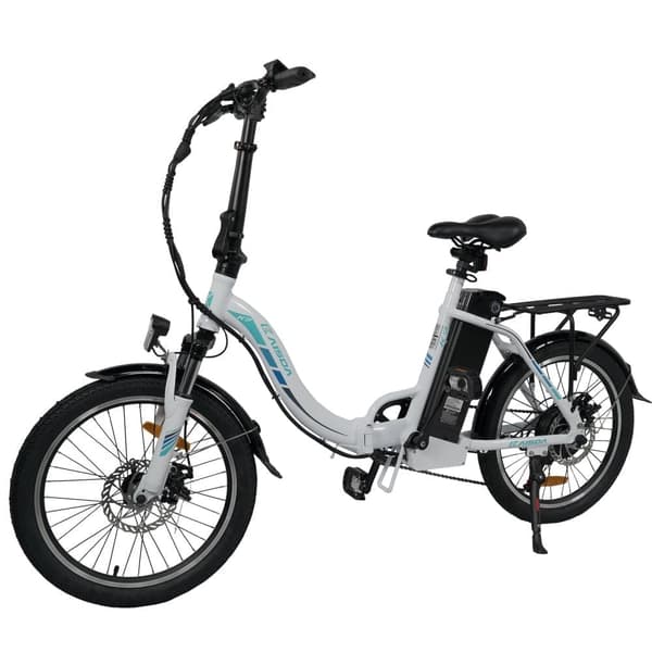 KAISDA K7 Elcykel för kvinnor, vuxna, 250W motor, 36V, 12,5Ah, 20” stadsdäck, elcykel