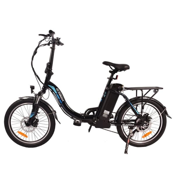 KAISDA K7 Elcykel för kvinnor, vuxna, 250W, herr, elcykel, 36V, 12,5Ah, 20” stadsdäck, hopfällbar elcykel för kvinnor