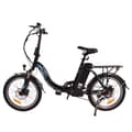 Miniatyrbild 2 av 9: KAISDA K7 Elcykel för kvinnor, vuxna, 250W motor, 36V, 12,5Ah, 20” stadsdäck, hopfällbar elcykel
